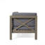 BANC DE COIN GAUCHE EN X