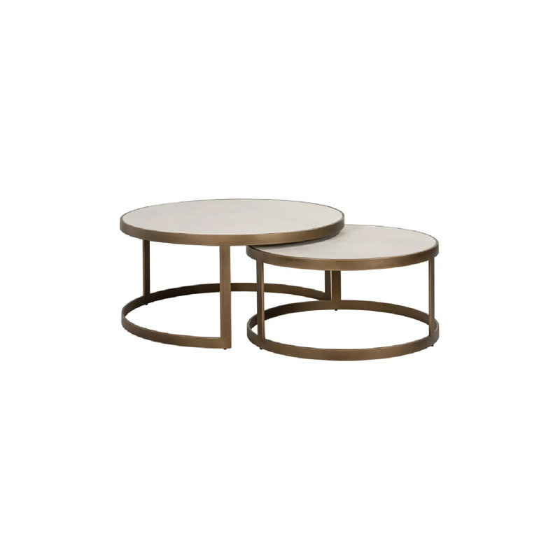 Tables gigognes Whitebone