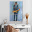 Abarca Sax dans un costume bleu-108556050