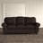 Finlea Upholstered 84 " Top Grain Leather Sofa