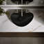 Lavabo de salle de bain vasque en céramique avec trop-plein Veil®-27870973