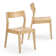 Linzy 18.5'' H Solid Wood Side Chair