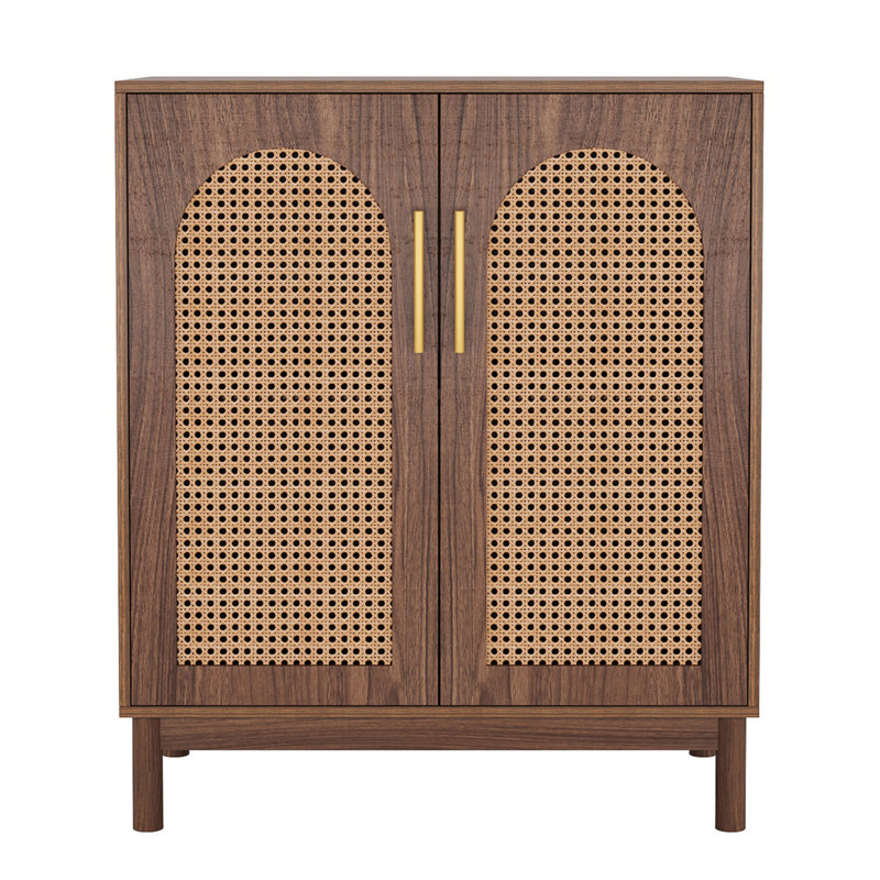 Buffet de 59 po Willits, armoire de rangement décorative pour salon, cuisine Willits, Brun