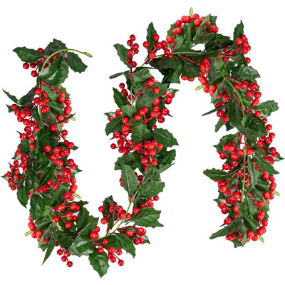 Faux Plastic 8.4'' Wreath