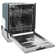 ZLINE 24 in. Fingerprint Resistant Control Dishwasher with Stainless Steel Tub and Style Handle, 52dBa