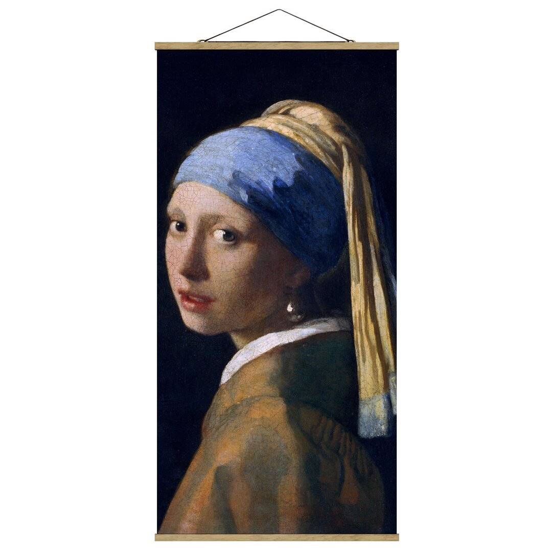 Poster Das Mädchen mit den Perlenohrringen von Jan Vermeer Van Delft