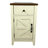 Farmhouse End Table Bedside Table With Charging Station,Night Stand With Barn Door And Drawer, Storage For Bedroom Living Room ,Bedside Table-978702464
