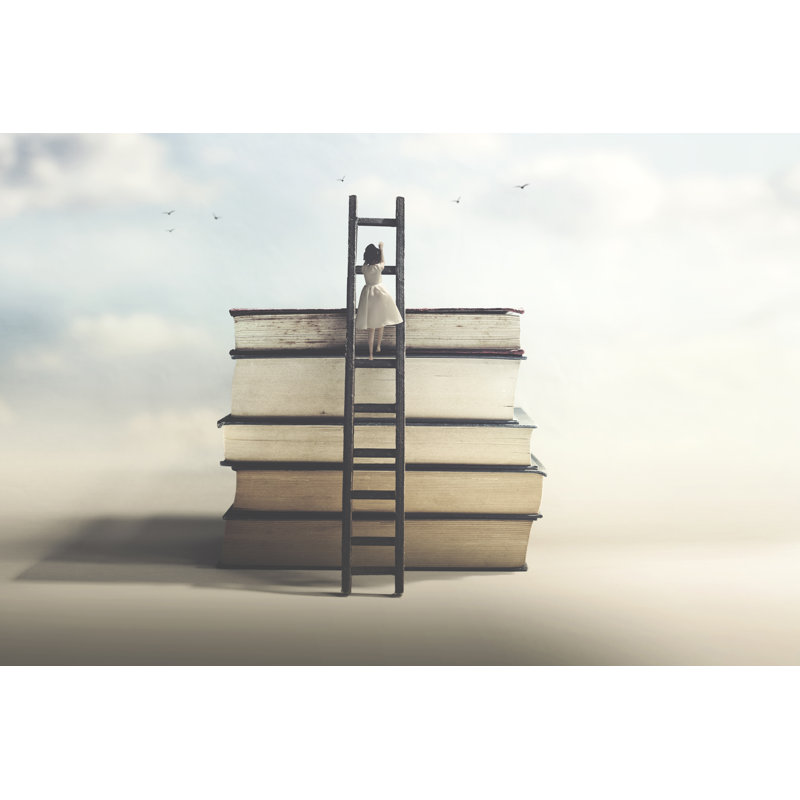Knowledge - Wrapped Canvas Print, 30cm H x 46cm W x 3.8cm D