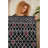 Warenne Luxurious Cotton Area Rug, 2.6 x 9.8 ft, White/Red/Black | 100% Cotton, 1200 g/m² | Pile Height: 0.4 in, Total Thickness: 0.3 in | Antibacterial, Non-Slip PVC Underside, Machine Washable, Perfect for Living Room & Bedroom Décor-112936208