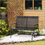 Chaise berçante de patio pour 2 personnes