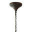 Louanne 24"W 3-Light Tiffany-Style Dragonfly-Motif Pendant Light