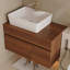 Petit meuble-lavabo flottant simple 31,5 pouces avec lavabo-637900433