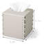 PU Leather Tissue Holder Square Decorative Home Decor Cube Boxes-144408984