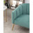 Mariantonietta Velvet Barrel Chair-63325014