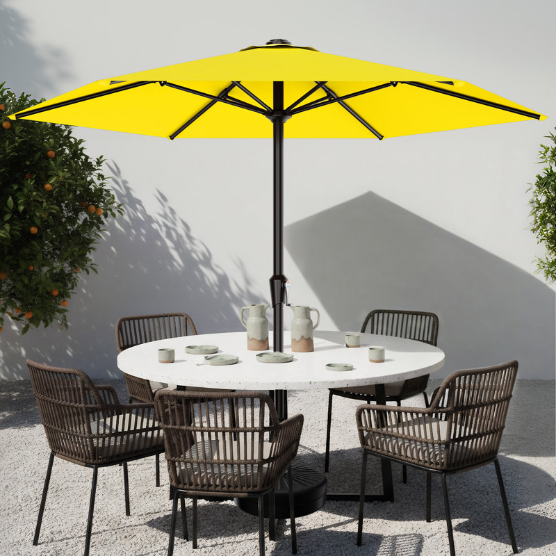  Parasol de marché 9 pi , Jaune