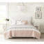 Courtepointe 6 pièces très grand / très grand, en coton, réversible avec coussins décoratifs-124755146-124755150