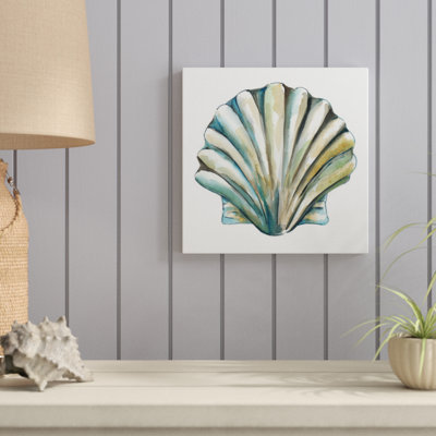 «Aquarelle Shells VI», peinture sur toile