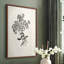 «Vintage Floral Print CC7CXII» sur papier-971893732-971893733