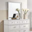 Commode 6 tiroirs blanche (Commode)