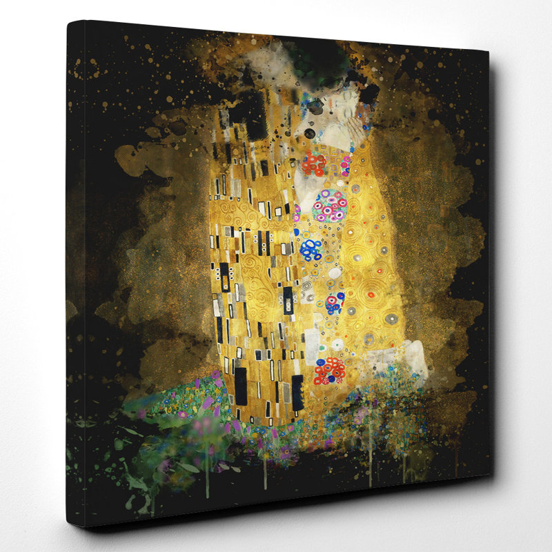 Gustav Klimt - Wrapped Canvas Print, 35cm H x 35cm W