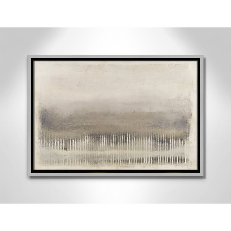 Équilibre équilibré II - reproduction de paysage par Irena Orlov, Toile avec cadre, Silver Floater, L 19,5 po x H 13,5 po