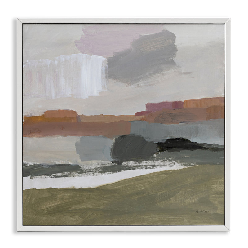 «Abstract Canyon Mesa in Distance», estampe numérique de Pamela Munger, H 12 po x l 12 po