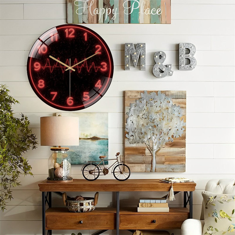 Horloge murale 12 po