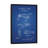 " Raymond McVay Fishing Lure Patent Sketch (Blue Grid) I " by Aged Pixel-28621587-72411900-72411902