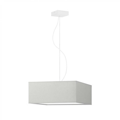 Debarata 1 - Light Square/Rectangle Pendant
