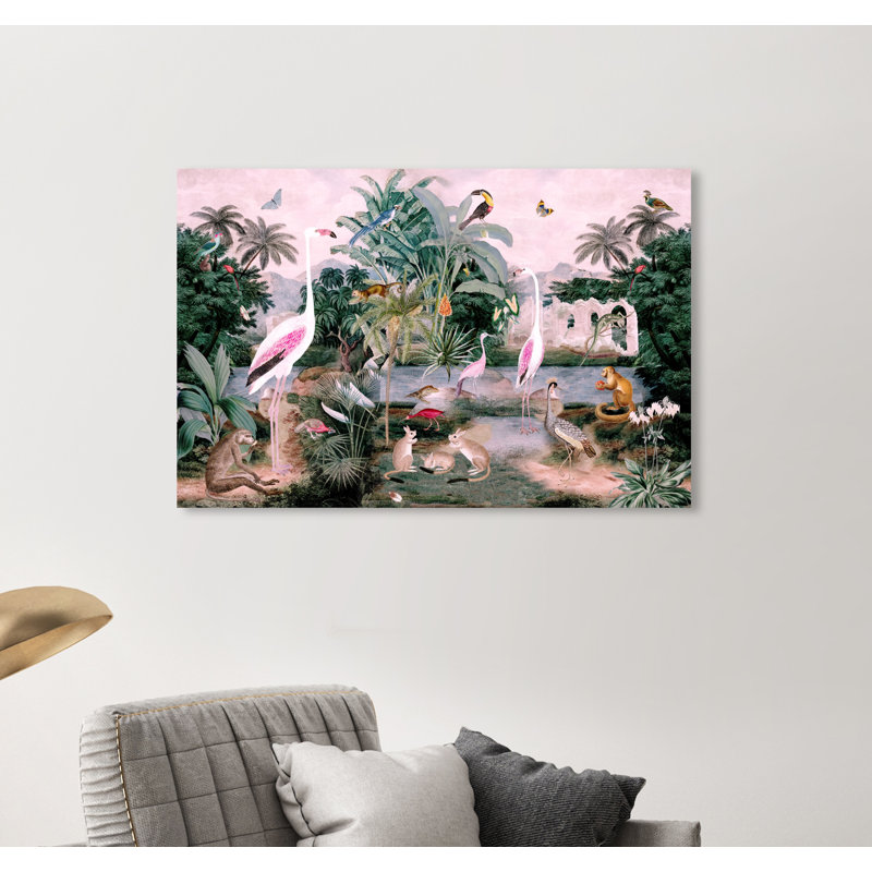 The One Place Day - Impression sur toile, H 24 po x l 36 po, Toile tendue, Sans cadre