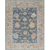 Cascade Hand Knotted Wool Area Rug