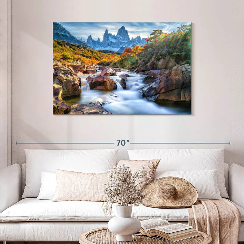 Alvord Fitz Roy River, H 30 po x l 45 po
