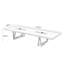 Black Rectangular Solid Wood + Carbon Steel Conference Table-250628189