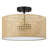 Arlenis Plastic Semi Flush Mount