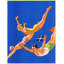 «Diving Women and Man» par John Newton Howitt, reproduction sur toile tendue-15060892