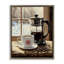Cadre flottant café Winter French Press, design par Arlington Prints-1087790976-1087790977
