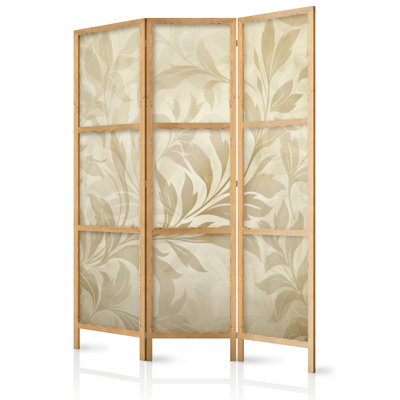 171cm H Solid Wood Folding Room Divider