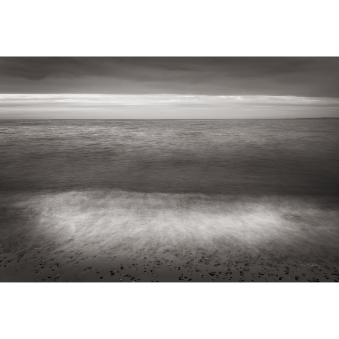 Leinwandbild Lake Superior Beach II BW