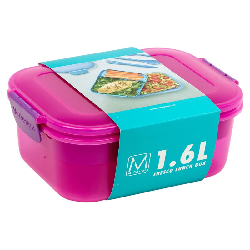Fresco Food Storage Container, Pink/Purple