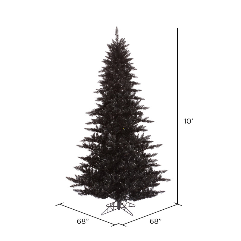 Slaytonville Artificial Fir Christmas Tree, 10' H