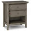 Amherst - Table de chevet - Gris campagne-717697484