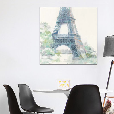 Daybreak, Square 1 Piece Wrapped Canvas Painting