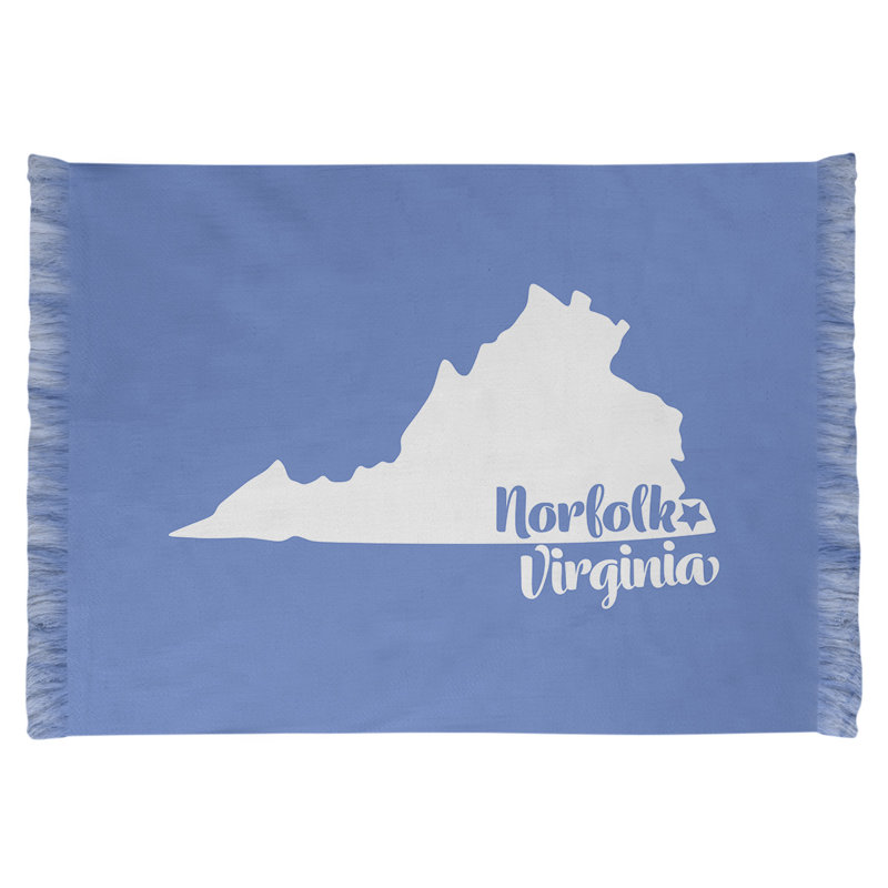 Tapis bleu virginie de norfolk