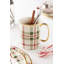 Holiday Plaid Mugs, Set Of 4