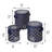 Dinnerware Storage Set with Felt Dividers Included