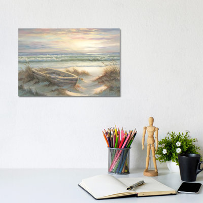 Old Rowboat by Georgia Janisse - Wrapped Canvas Gallery-Wrapped Canvas Giclée