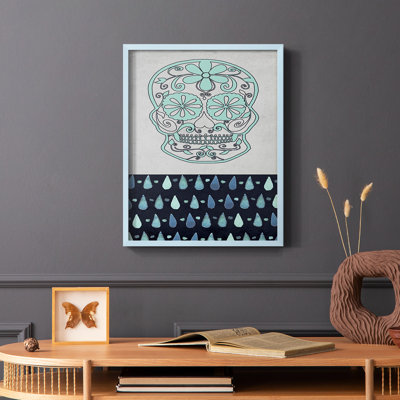 Collection Day of the Dead, reproduction encadrée B - bois massif