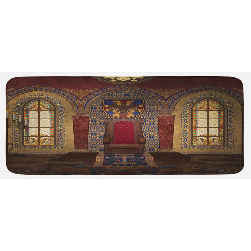 Traditional Polyester Kitchen Mat