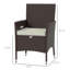 Ensemble de 2 fauteuils de jardin empilables, pour terrasse, jardin ou pelouse.