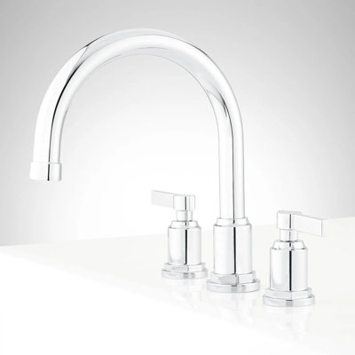 Signature Hardware Greyfield 2 Handle Deck Mounted Roman Tub Faucet